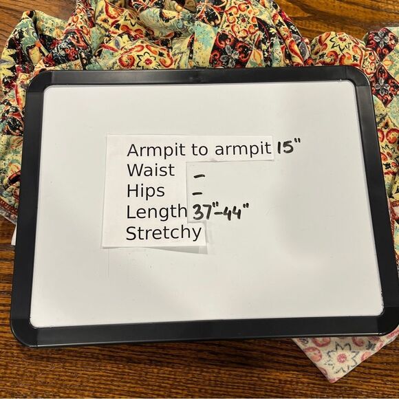 LuLaRoe Carly Floral paisley Patterned short sleeve a-line Dress size XXS - Picture 9 of 12